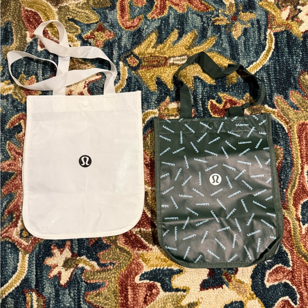 2 Lululemon Shopping Totes - Small